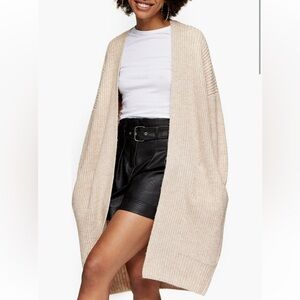 Topshop Oversided Knit Cardigan